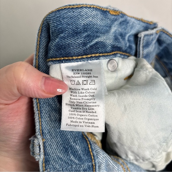 EVERLANE The Relaxed Straight Fit size 28 - Picture 10 of 11